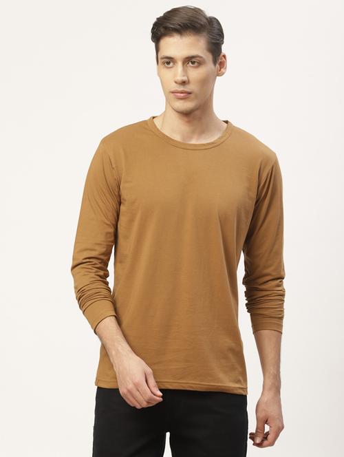 round neck solid regular t-shirt - 19976313 - Very Small Image - 1