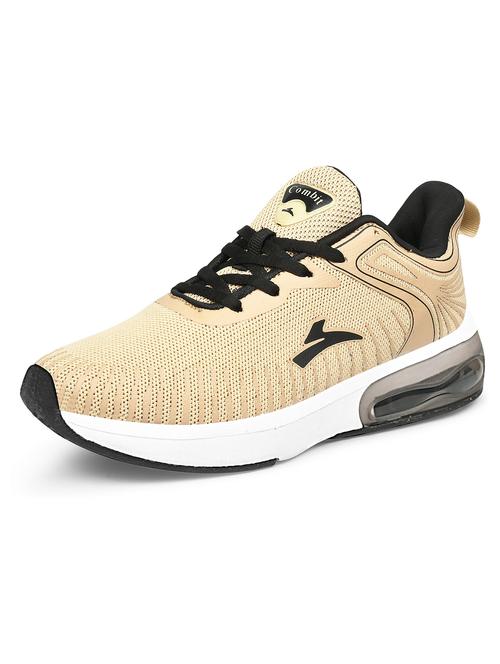 beige mesh lace up sport shoe - 19977233 - Very Small Image - 1