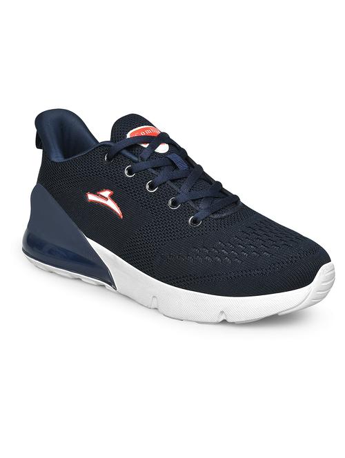 navy mesh lace up sport shoe - 19977493 - Very Small Image - 1