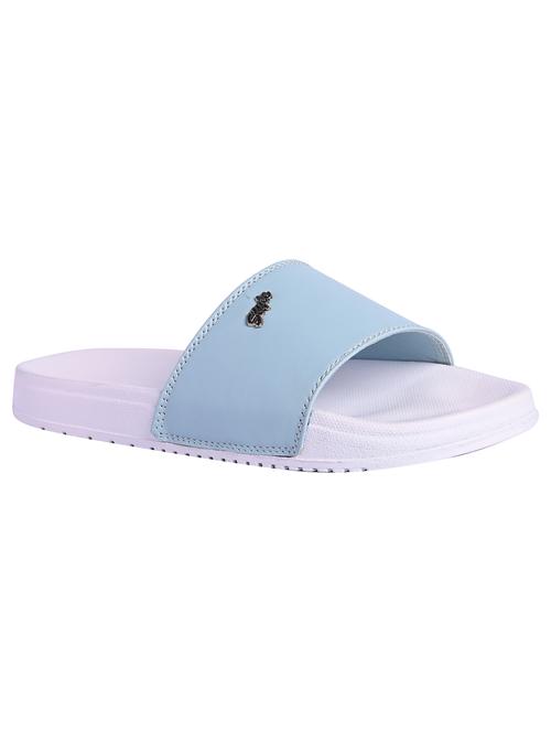 blue resin slip on flip flops - 19977857 - Very Small Image - 1