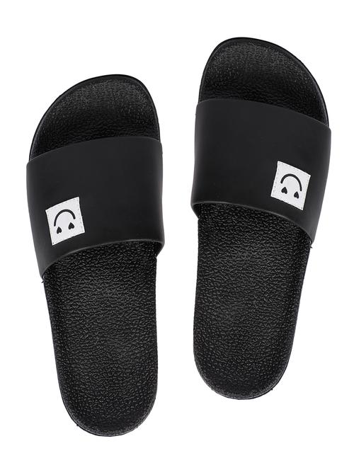 black resin slip on flip flops - 19977899 - Very Small Image - 1