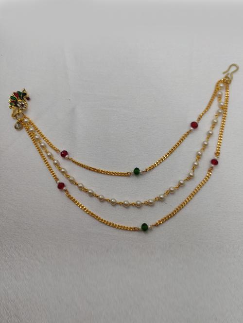 women gold plated nose pin - 19978272 - Very Small Image - 1