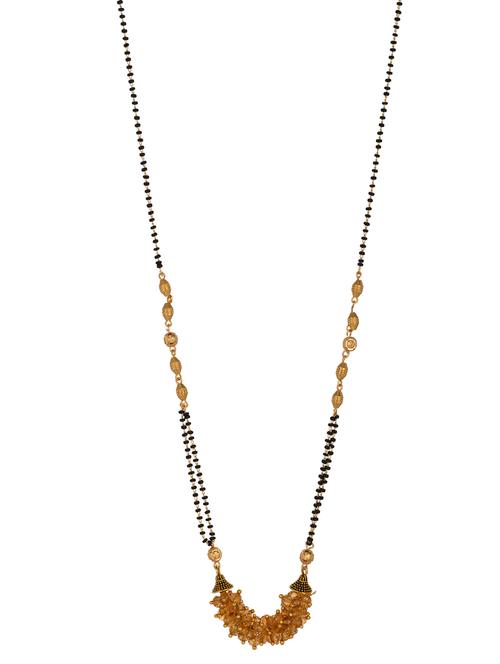 multicolor beads mangalsutra - 19978427 - Very Small Image - 1