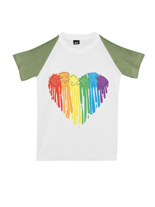 multi colored printed round neck t-shirt - 19979927 - Very Small Image - 1