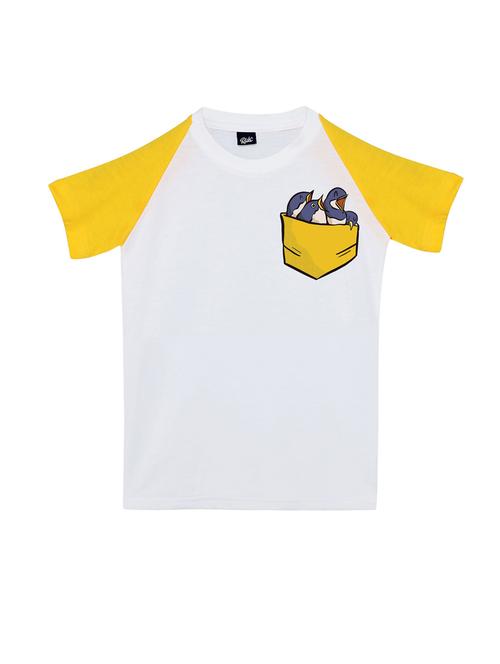 multi colored printed round neck t-shirt - 19979930 - Very Small Image - 1