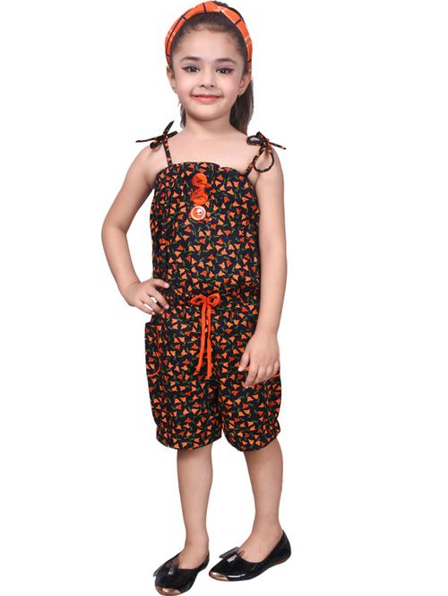 cami neck printed short jumpsuit - 19981828 - Very Small Image - 1