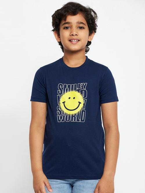 boys crew neck printed t-shirt - 19988433 - Very Small Image - 1