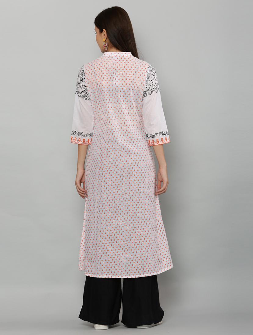 women's front slit kurta - 19990231 - Zoom Image - 4