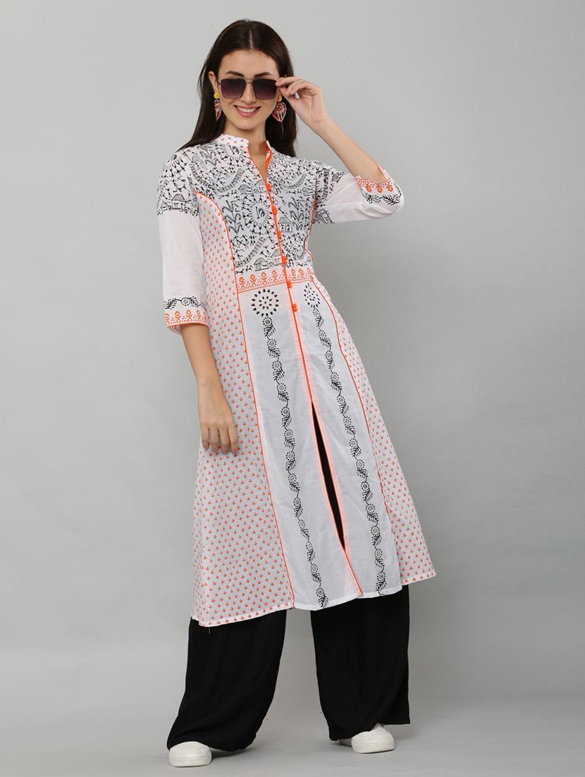 women's front slit kurta - 19990231 - Zoom Image - 5