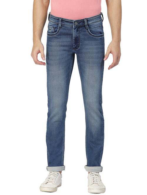 mens slim fit plain jeans - 19995342 - Very Small Image - 1