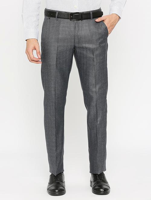 men mid rise flat front formal trouser - 19995966 - Very Small Image - 1