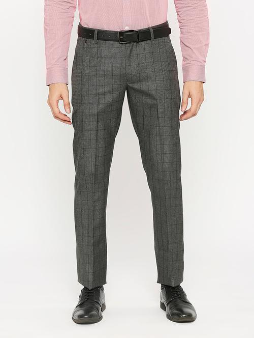 men mid rise flat front formal trouser - 19995972 - Very Small Image - 1