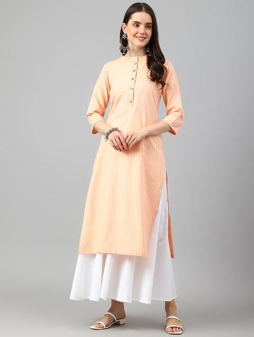 women's straight kurta - 19996241 - Very Small Image - 1