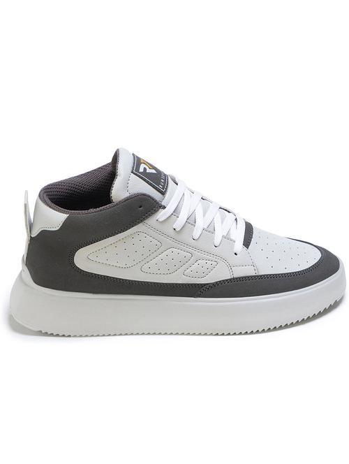 men white lace up color block sneaker - 19996278 - Very Small Image - 1