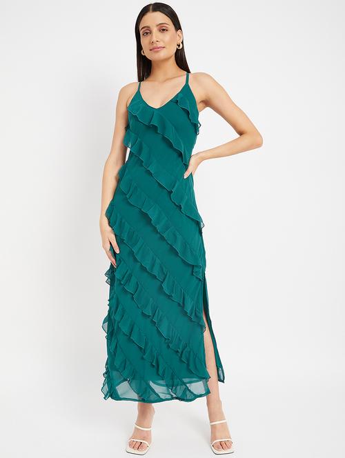 women's  solid dress - 19999317 - Very Small Image - 1