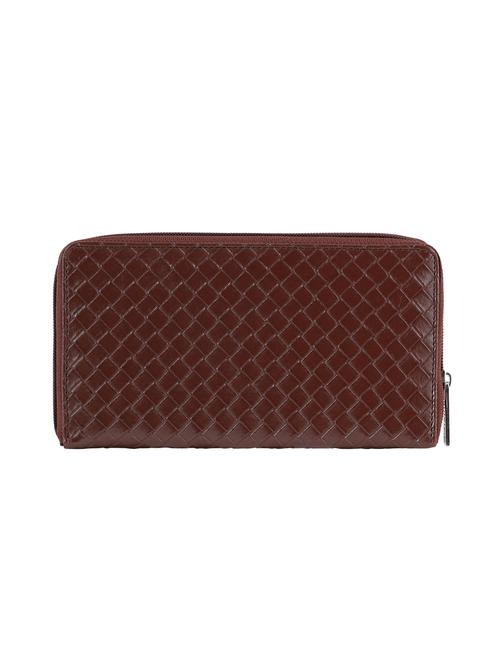 brown synthetic leather wallet - 20004698 - Very Small Image - 1