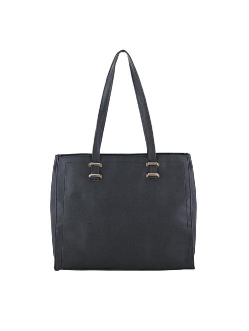 black leatherette (pu) handbag - 20004821 - Very Small Image - 1