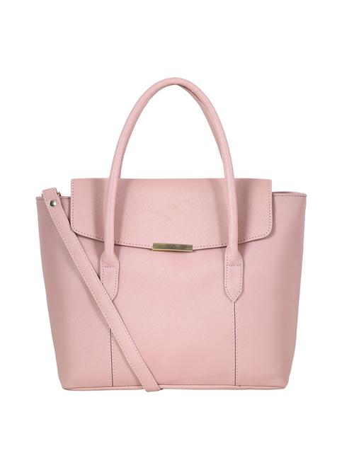 pink leatherette (pu) handbag - 20004892 - Very Small Image - 1