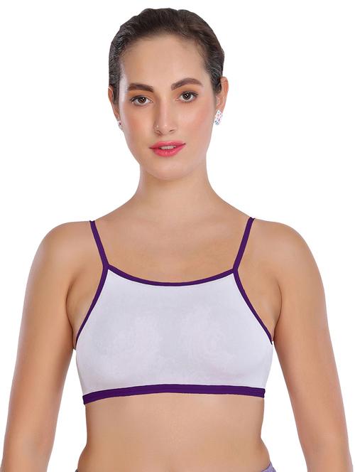 blue lycra regular bra - 20005626 - Very Small Image - 1