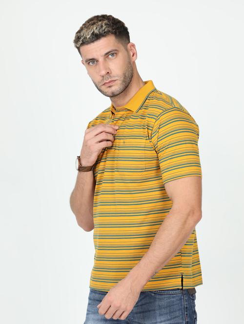 men striped polo t-shirt - 20005776 - Very Small Image - 1