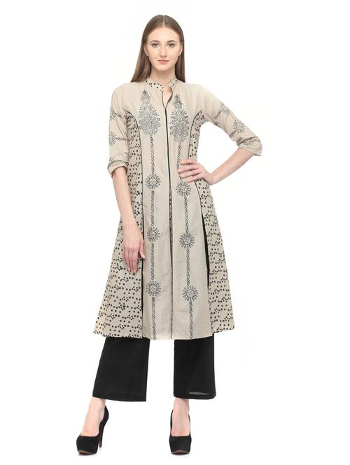 women's a-line kurta - 20007341 - Very Small Image - 1