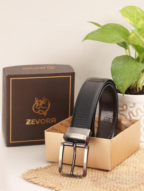 Brown Leather Belt - 20011141 - Very Small Image - 1