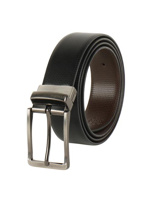 Black Leather Belt - 20011149 - Very Small Image - 1