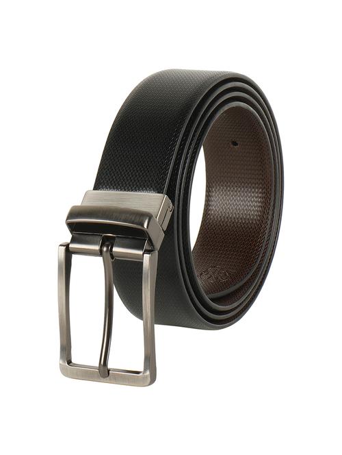 Black Leather Belt - 20011155 - Very Small Image - 1