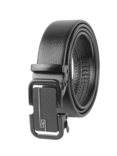 black leather belt - 20011320 - Very Small Image - 1