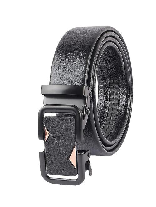 black leather belt - 20011355 - Very Small Image - 1