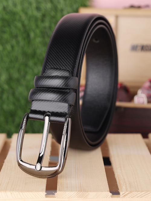 black leather belt - 20011388 - Very Small Image - 1