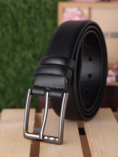 black leather belt - 20011394 - Very Small Image - 1