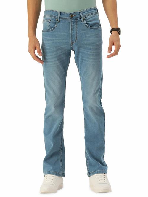 mens straight fit plain jeans - 20014292 - Very Small Image - 1
