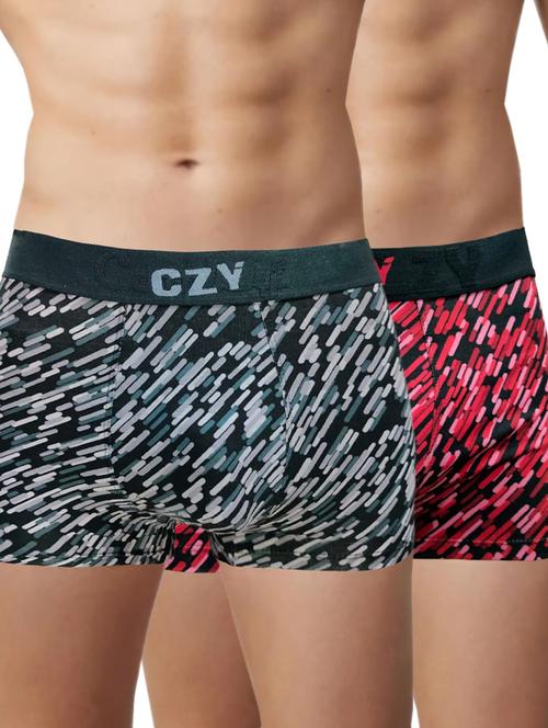 pack of 2 printed trunks - 20015294 - Very Small Image - 1
