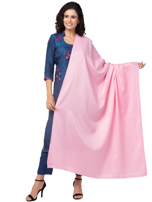 tweedle self design women shawl - 20020109 - Very Small Image - 1