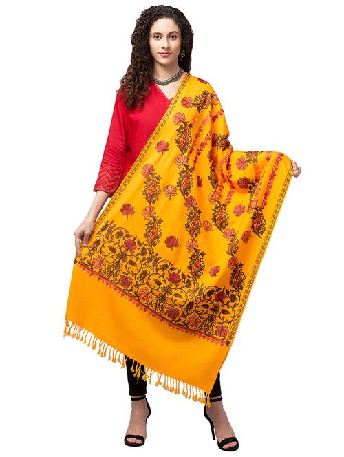 tweedle self design women shawl - 20020126 - Very Small Image - 1