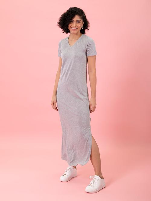 women's bodycon solid dress - 20022966 - Very Small Image - 1