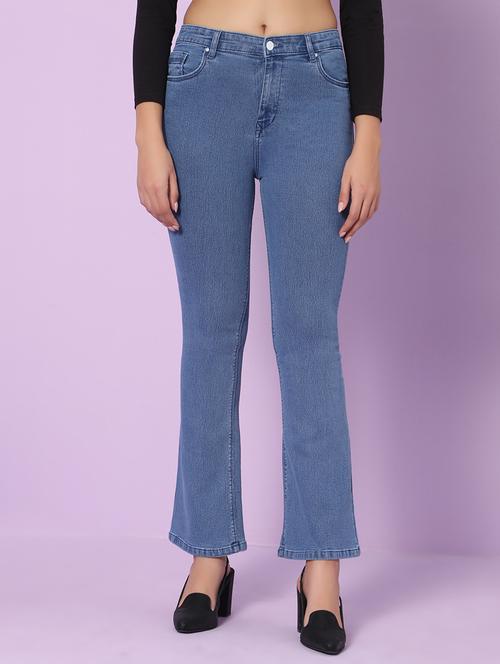 women's plain bootcut jeans - 20023000 - Very Small Image - 1