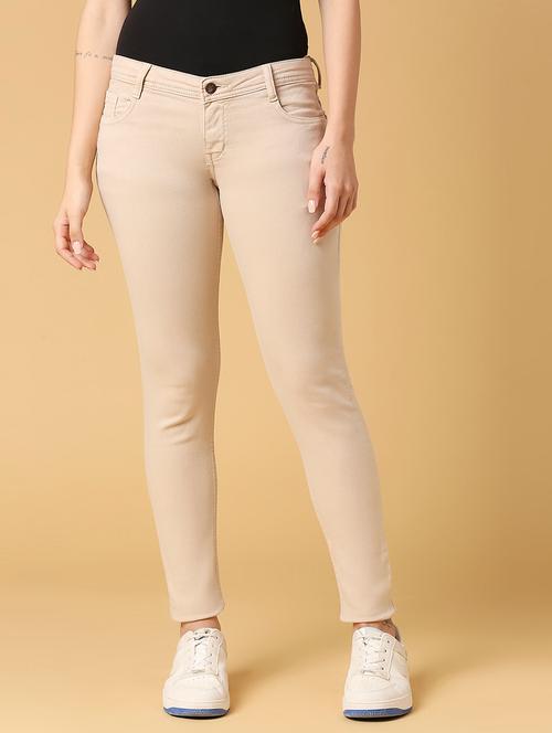 women's plain slim fit jeans - 20023009 - Very Small Image - 1