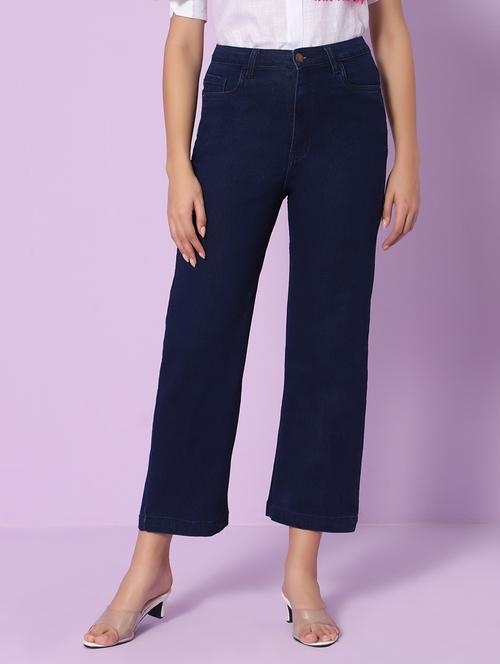 women's plain straight fit jeans - 20023020 - Very Small Image - 1