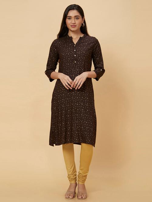 women's straight kurta - 20023089 - Very Small Image - 1