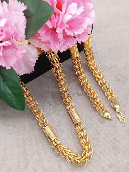 hemrupa gold plated chain for men  - 20023224 - Very Small Image - 1