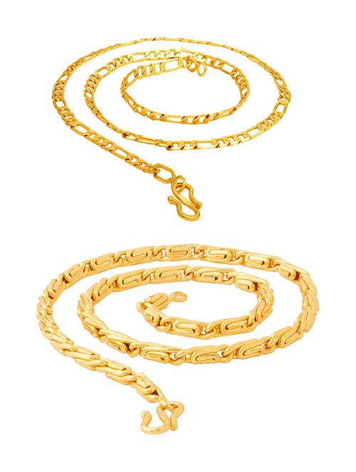pack of 2 gold chains  - 20023301 - Very Small Image - 1