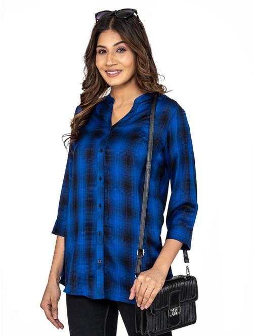 check print regular shirt for women - 20025311 - Very Small Image - 1