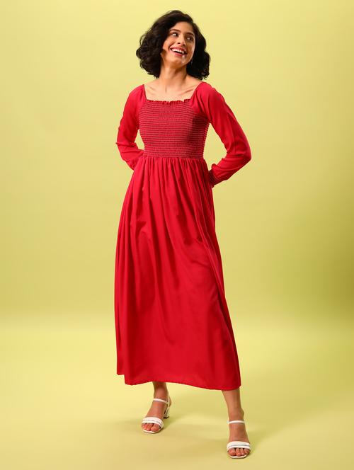 women's fit & flare maxi dress - 20025871 - Very Small Image - 1