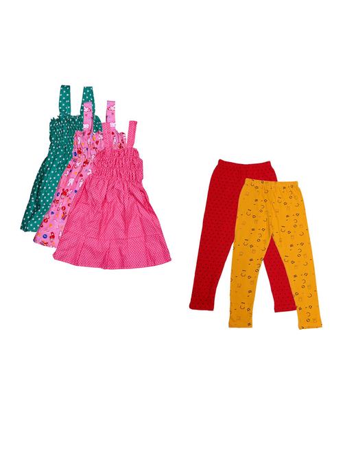 pack of 5 girls nightwear set - 20026960 - Very Small Image - 1