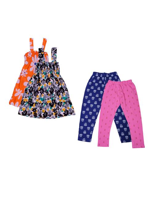 pack of 4 girls nightwear set - 20026970 - Very Small Image - 1