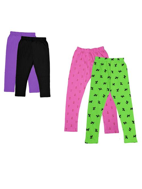 pack of 4 girls nightwear set - 20027347 - Very Small Image - 1