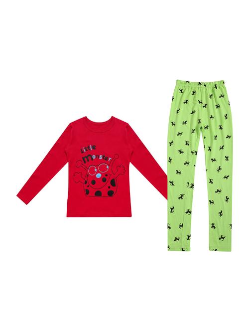 girls printed full length sets - 20028186 - Very Small Image - 1