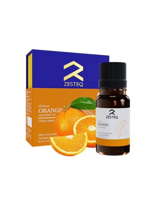 zesteq obvious orange essential oil therapeutic use for aromatherapy (15 ml) - 20029584 - Very Small Image - 1